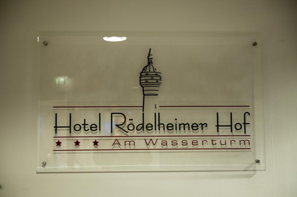 Hotel Roedelheimer Hof - Am Wasserturm Frankfurt am Main Bagian luar foto